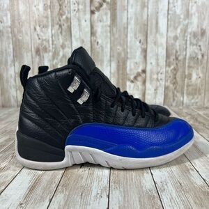 Jordan retro 12 high top‎ black royal blue Womens 7.5